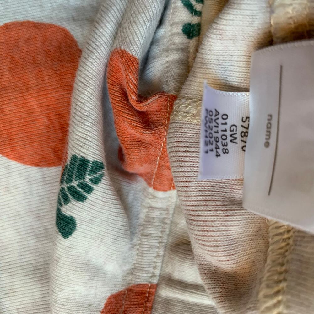 Hanna Andersson Organic Pumpkin Pajama Bottoms - Picture 3 of 5